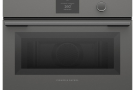 Integreeritav kombi pürolüüsahi + mikrolaineahi. Hall, K45cm. (OM60NMTDG1)