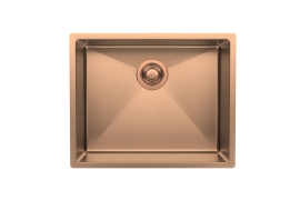 Раковина из нержавеющей стали 50x40см. Brandy Fumé (1715015)