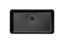 Раковина из нержавеющей стали 730x40см. Black (1870853)