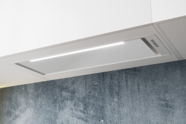 Integreeritav õhupuhastaja, valge klaas, reguleeritav LED, L78cm (SL913/78)