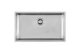 Brushed stainless steel sink 71x40cm KER 15 (2157050)