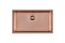 Copper stainless steel sink 71x40cm KER 15 (2157858)