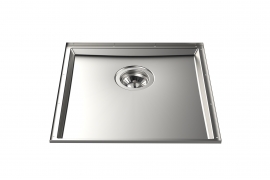 Stainless steel sink base. 40x40cm. Phantom (5554040)