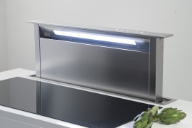 FLUSH TOP downdraft without motor, W88cm (S-DD2LEM/88)