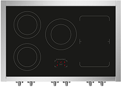 ASCOT roostevabast terasest induktsioonplaat, L90cm (A9-5FI)