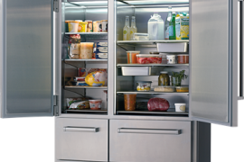 PRO Refrigerator + freezer, W 1219mm (ICBPRO4850)