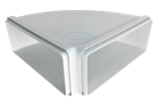 Kandiline 90° horisontaalne ühendus (66101000229)