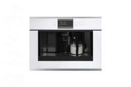 Built-in espresso machine, white design, H 45cm (CKV6550.0W)