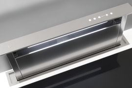 FLUSH TOP Bытяжка внутри поверхности с лампой, ш 116cm (S-DD2LEM/118)