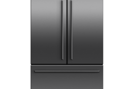 French Door refrigerator, black, W 79cm (RF522ADB5)