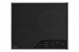 Induction cooktop with stainless steel frame, 3 zones (ICBCI243TF/S)