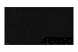 Induction cooktop with a stainless steel frame, 5 zones (ICBCI365TF/S)