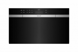 Contemporary black steam oven (ICBCSO30CM/B)