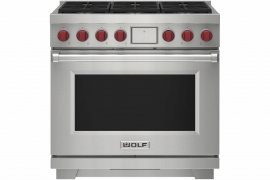 Dual Fuel Range Cooker. 6 burners (ICBDF36650/S/P)