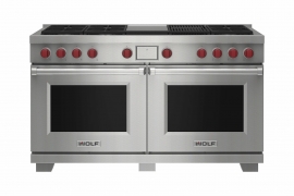 Dual Fuel Range Cooker. Teppanyaki, grill, 6 burners (ICBDF60650CG/S/P)