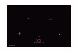 Induction Hob, black design, W 80cm (KI8330.0SR)