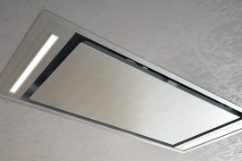 Ceiling hood with motor, W 90cm, stainless steel (SLT958/X-H200)