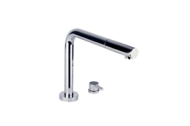 Push-down brass chrome kitchen faucet ARSENIO (8471000)