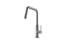 Brushed brass pull-out kitchen faucet (8522100)