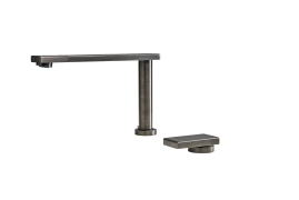 Gun metal brushed brass push-down kitchen faucet OP (8499106)