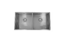 Stainless steel sink, W2x37cm (BAR3737)