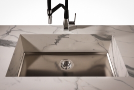 Stainless steel sink base. 50x40cm. Phantom (5555040)