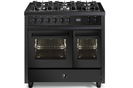 ENFASI freestanding stove with two ovens and gas hob, W100cm (EQ10FF-6)