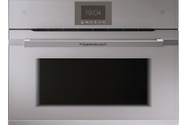 Built-in oven + steam oven, grey design, H 45cm (CBD6550.0G)