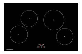 Индукционные варочные панели. Ш 80cm (KI8120.0SR)
