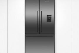 French Door külmik, must, L 90cm, veeühendusega (RF540ADUB5)