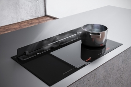 Induction hob + hood. SHADOW (S-DDH5BRH)