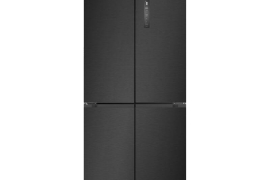 Side-by-Side refrigerator-freezer with 0°C zone, black, W85cm (FrigeluX MTD190XBI)