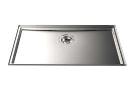 Stainless steel sink base. 71x40cm. Phantom (5557140)