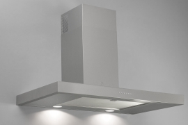 T-shaped wall hood, W60cm, stainless steel (SL31/60)