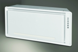 Built-in hood, white glass (SL913/78)