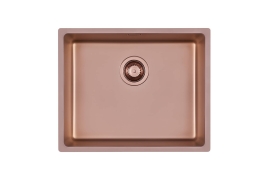 Fumé copper stainless steel sink 50x40cm KE (1155858)