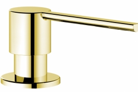 Polished golden kitchen soap dispenser (SR-PB)