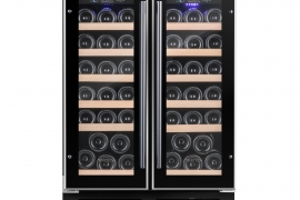 Built-in wine refrigerator under the worktop. W 60cm, 2 zones (WP2DQ60DCB)